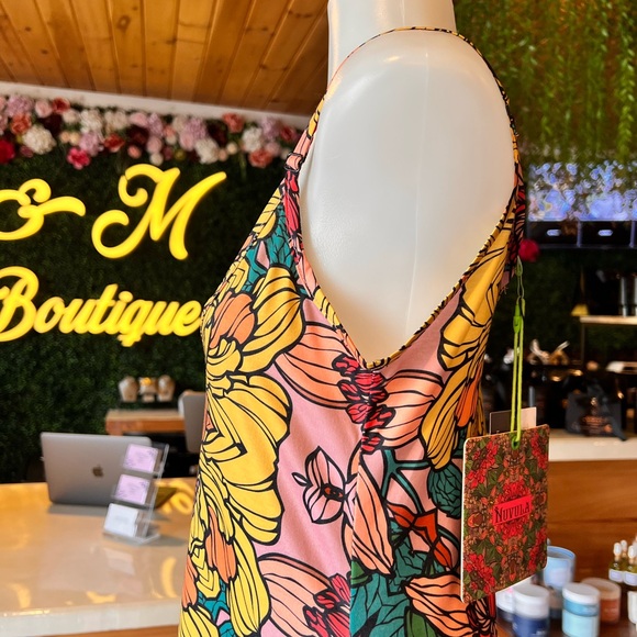 Nuvula Golden Garden Maxi Dress - Picture 2 of 8